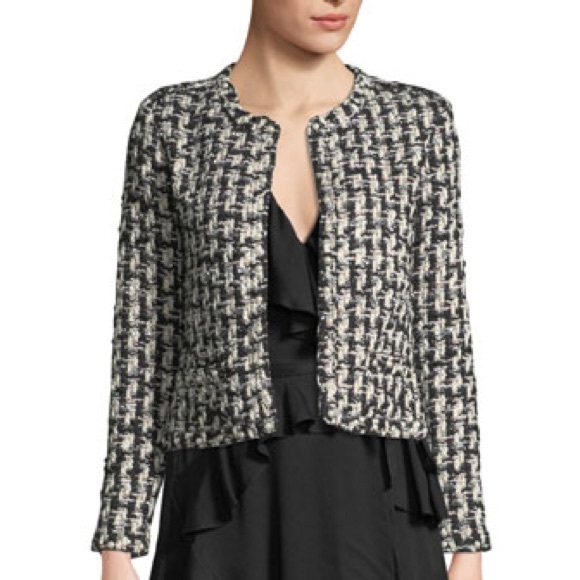 Iro
Gonna Pearl-Embellished Cropped Tweed Jacket - Picture 2 of 16